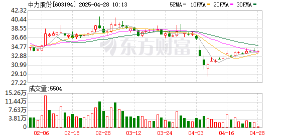 配资炒股的 中力股份一季度归母净利润1.92亿元，同比增长9.55%